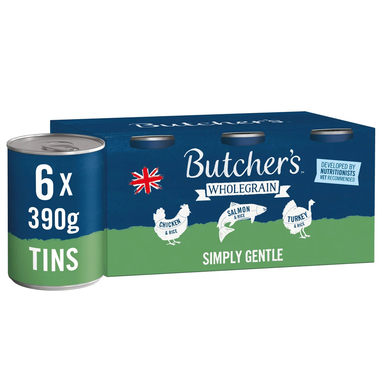 Butcher's Simply Gentle Dog Food Tins 6x390g