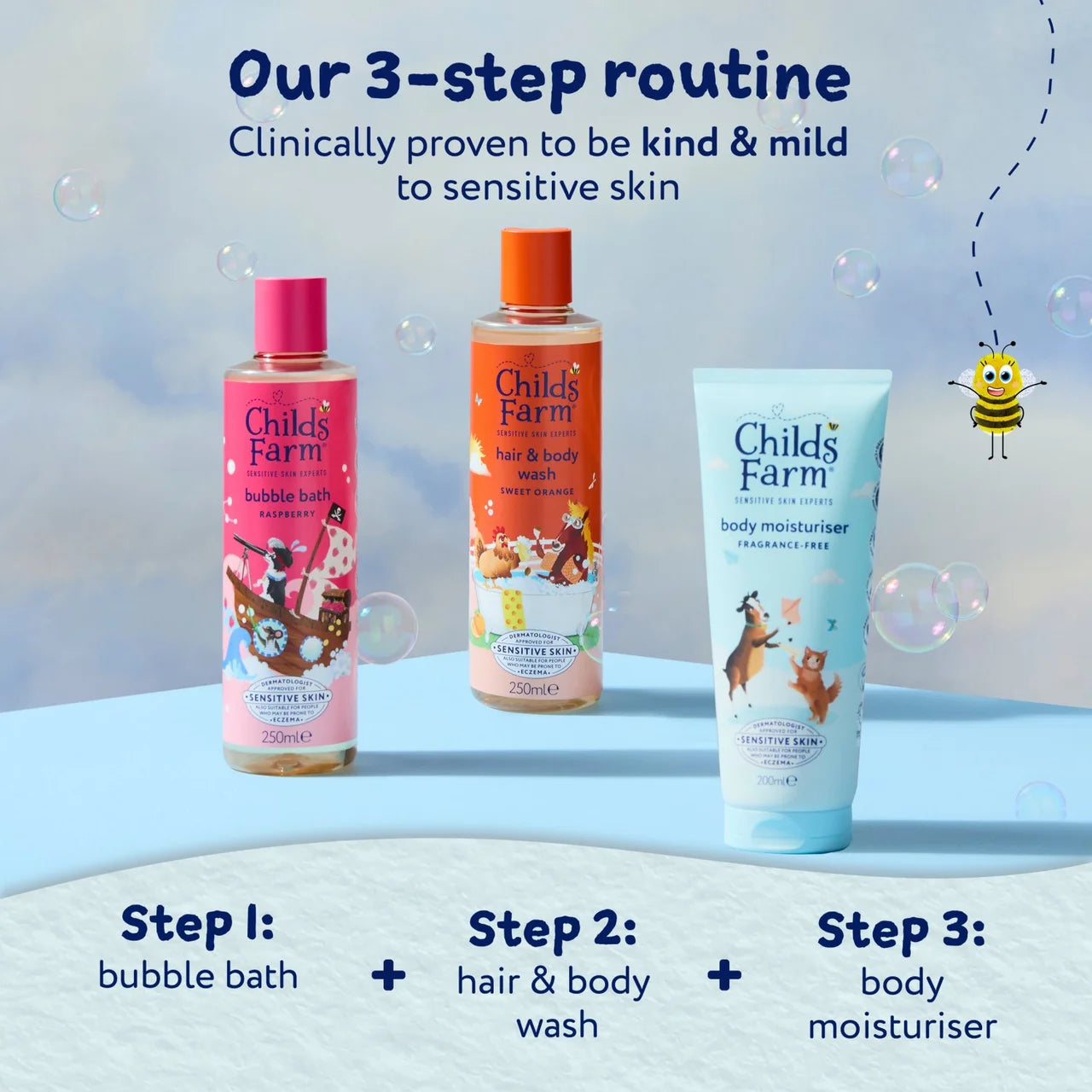 Childs Farm Moisturiser, Fragrance-Free 200ml