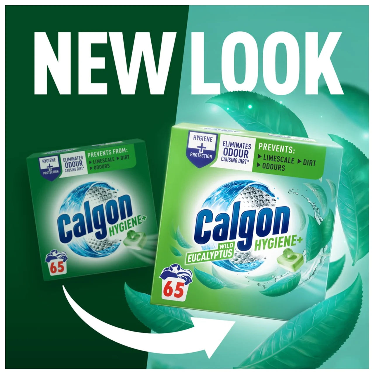 Calgon Hygiene Tabs Water Softener 65 per pack