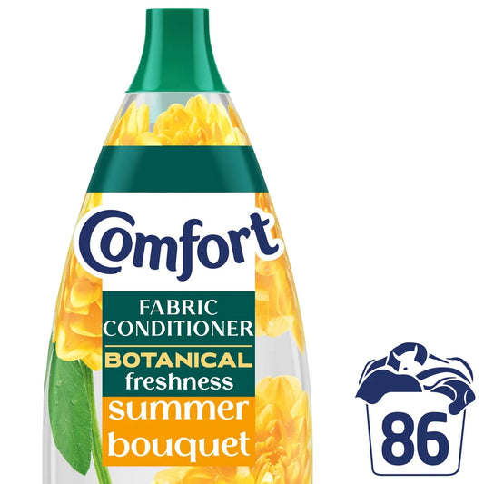 Comfort Botanical Fabric Conditioner Summer Bouquet 86 washes 1290ml