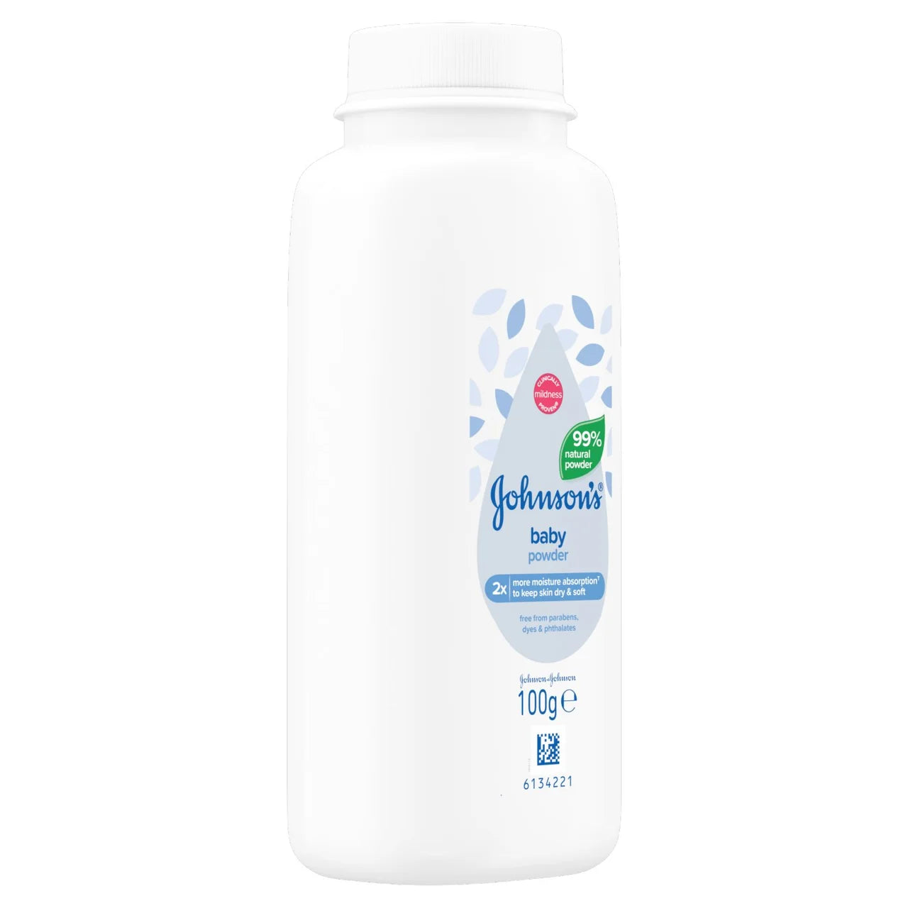 Johnson's Baby Powder Natural Cornstarch 100g