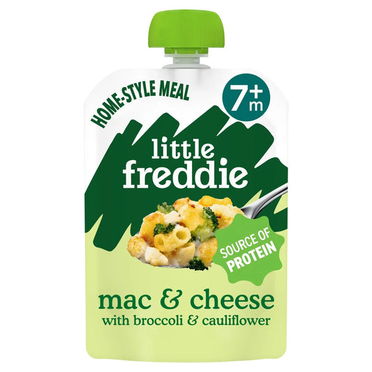 Little Freddie Mac & Cheese Baby Food Pouch 6+ Months 130g