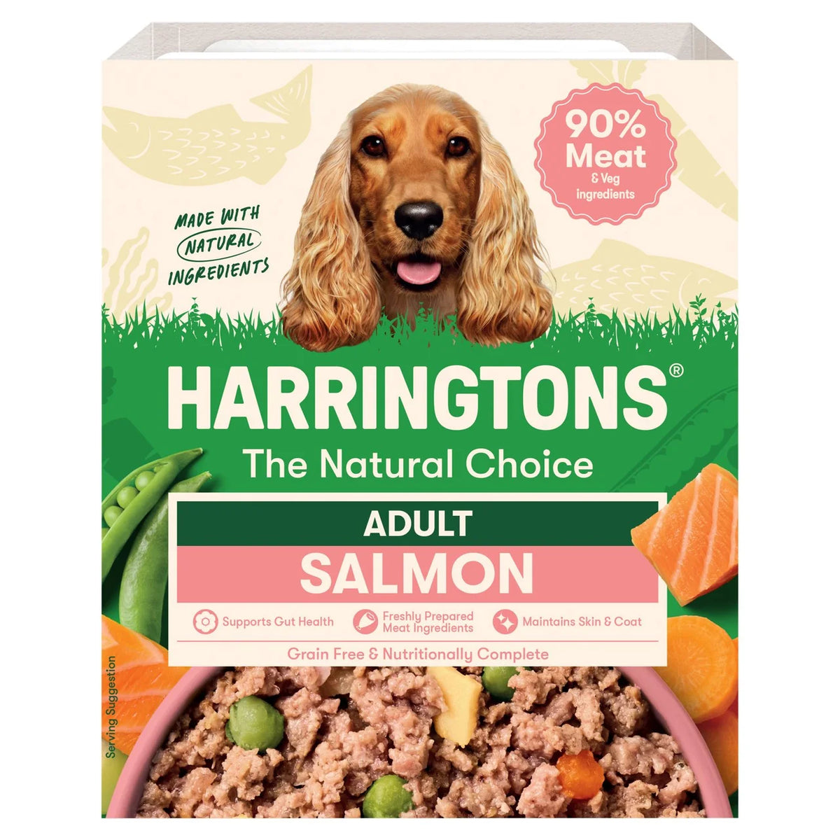 Harringtons Grain Free Salmon & Potato with Vegetables 400g