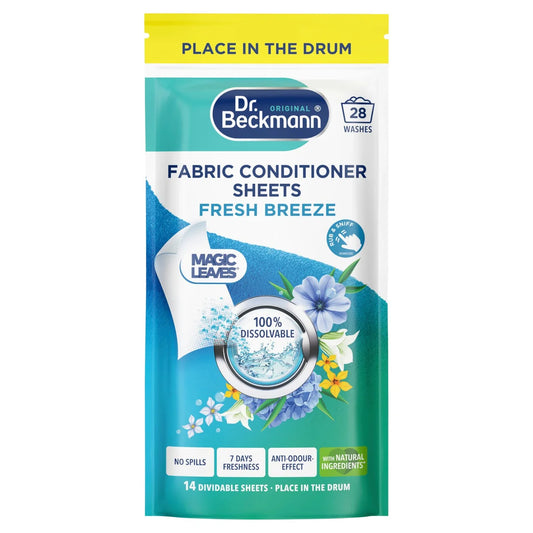 Dr. Beckmann Fabric Conditioner Sheets Fresh Breeze 14 per pack