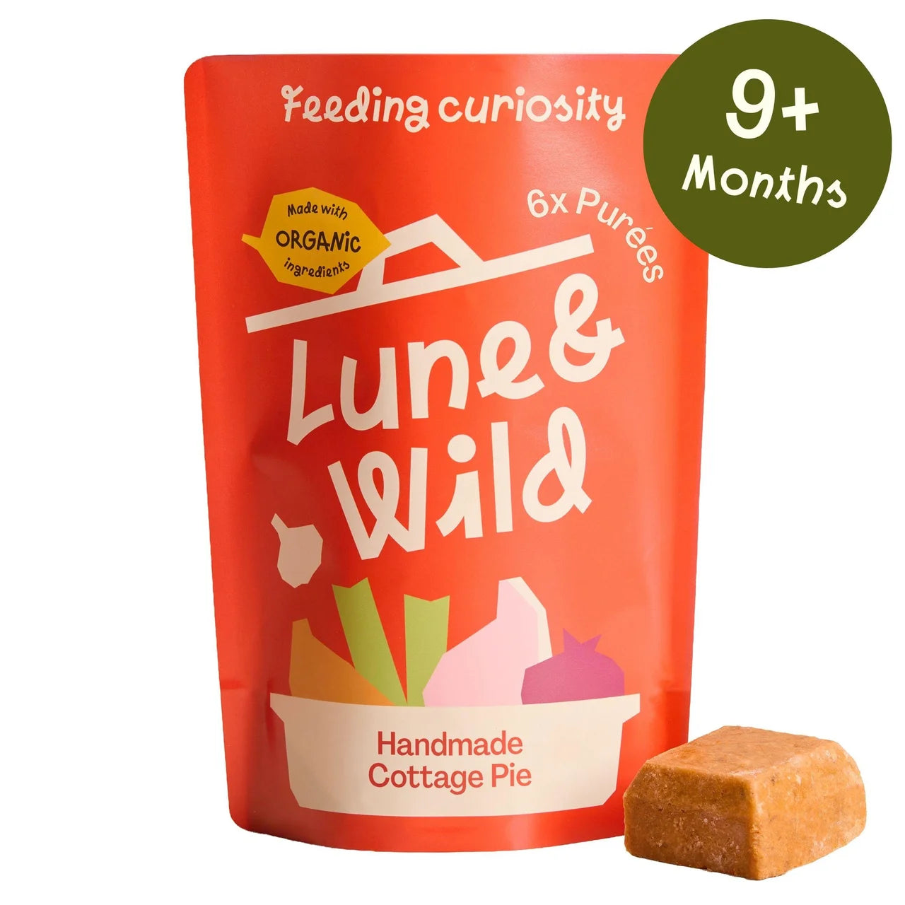 Lune & Wild Handmade Cottage Pie Baby Purees 9+ Months 360g