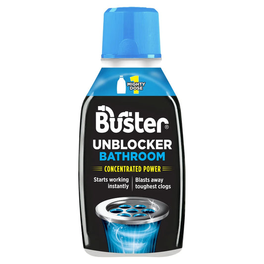Buster Bathroom Drain Unblocker Mighty 1 Dose 300ml