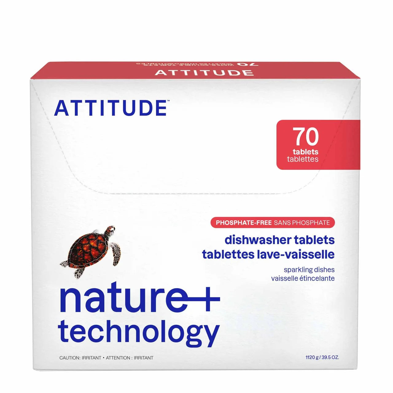 ATTITUDE Dishwasher Solube Eco-Pouches 70 per pack