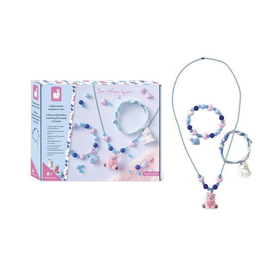Janod Small Animal 3 Piece Jewellery Kit