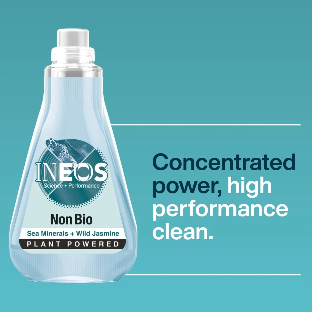 INEOS Non Bio Laundry Liquid Detergent Sea Minerals + Wild Jasmine 1L