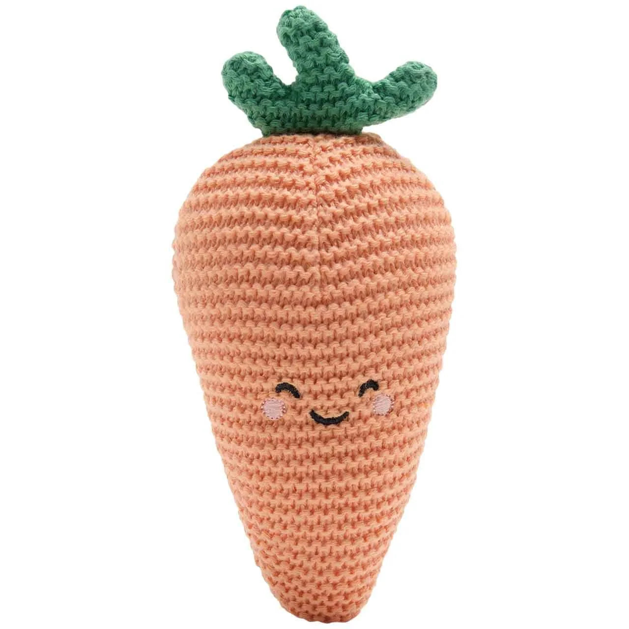 M&S Crochet Carrot Toy, Orange
