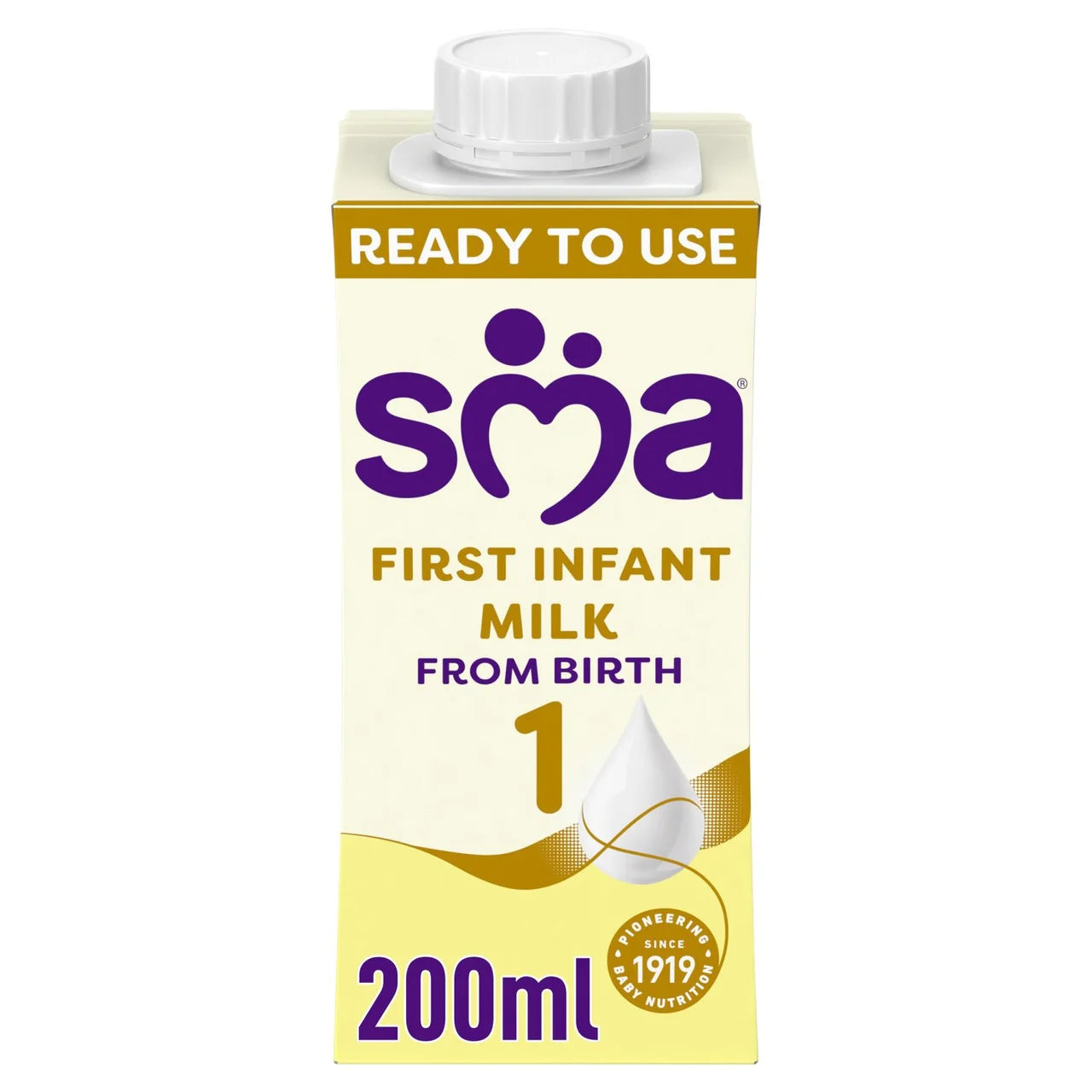 SMA First Infant Milk From Birth 200ml
