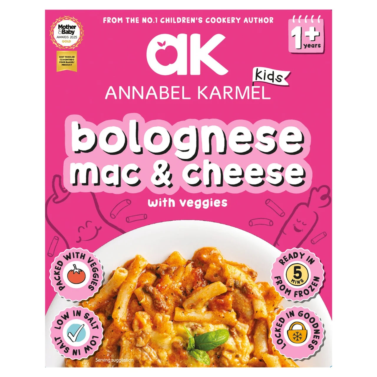 Annabel Karmel Frozen Mighty Bolognese Mac & Cheese 200g