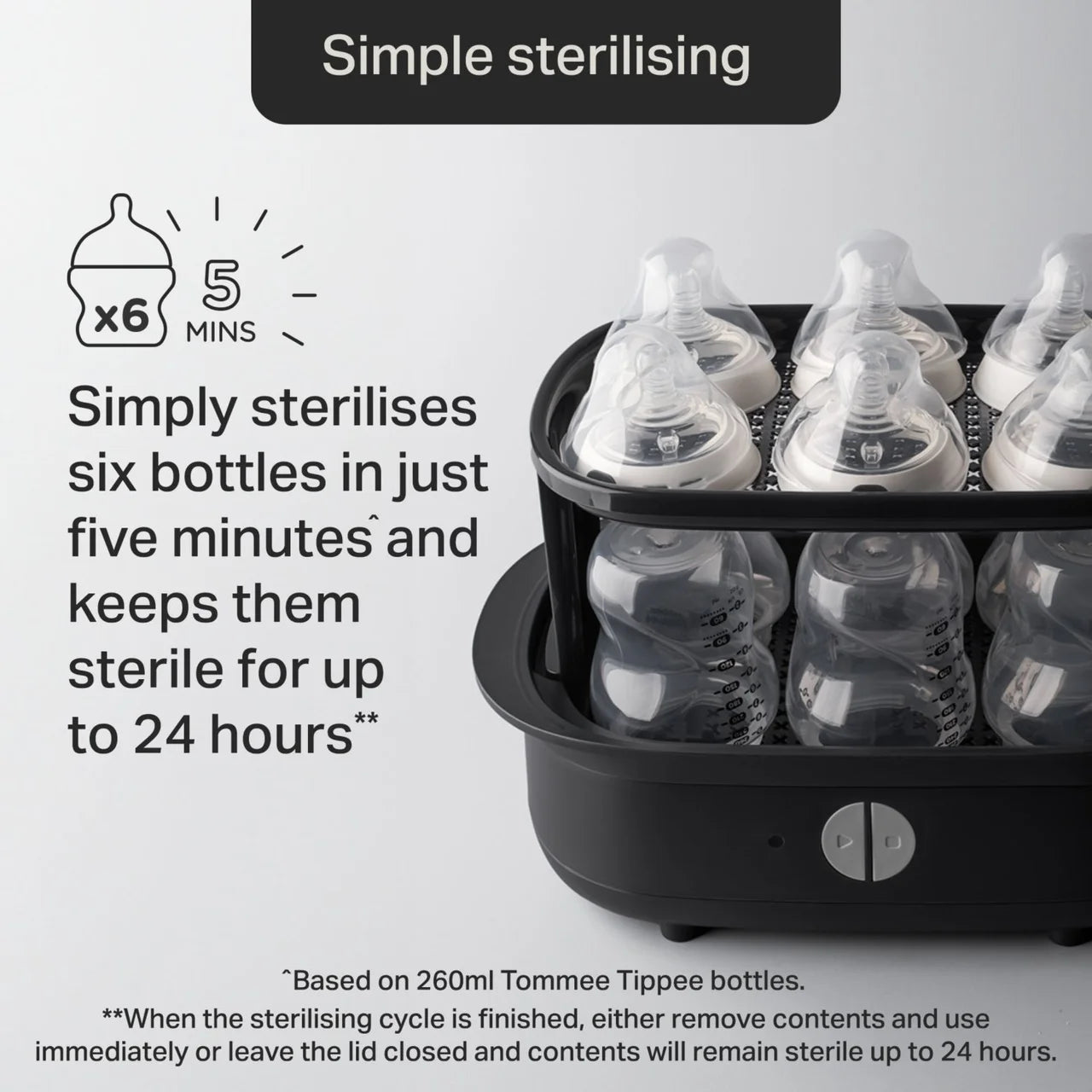 Tommee Tippee Electric Steam Steriliser
