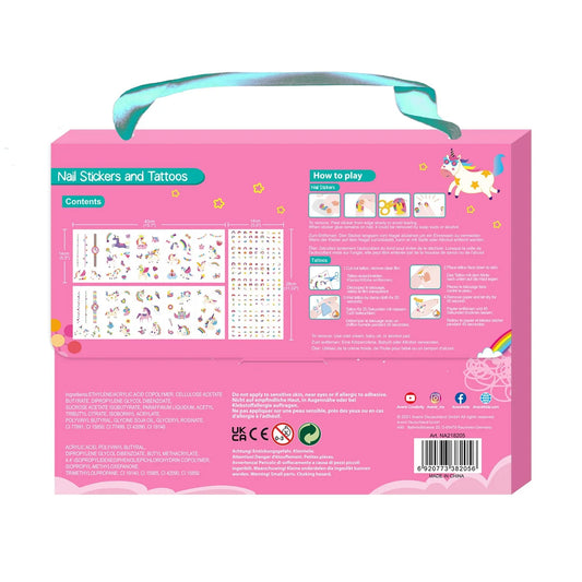 Avenir Unicorn Nail Stickers And Tattoos