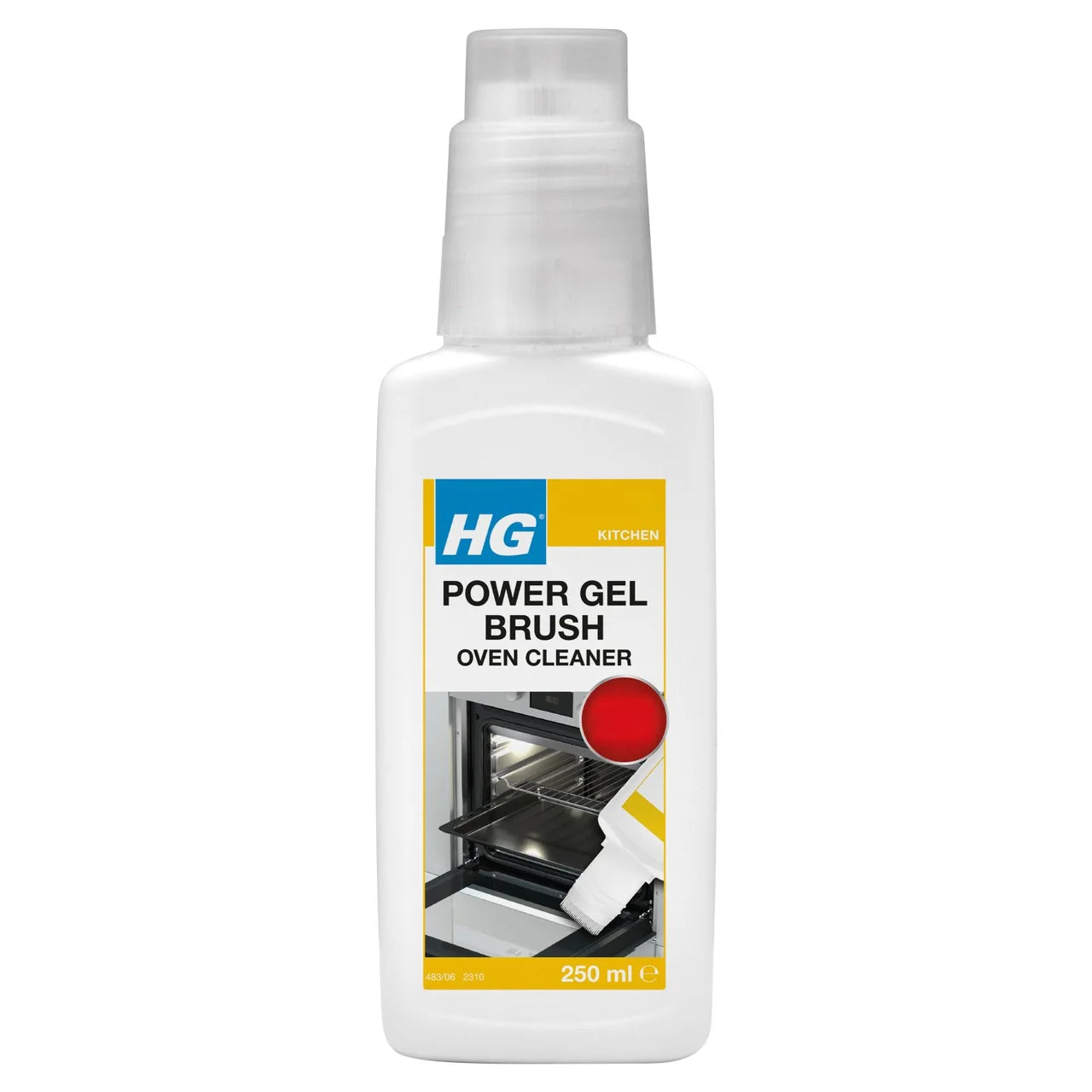 HG Power Gel Brush Oven Cleaner 250ml