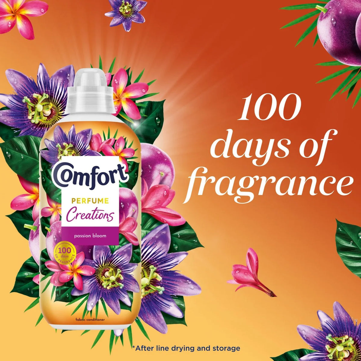 Comfort Creations Fabric Conditioner Passion Bloom 30 Washes 900ml