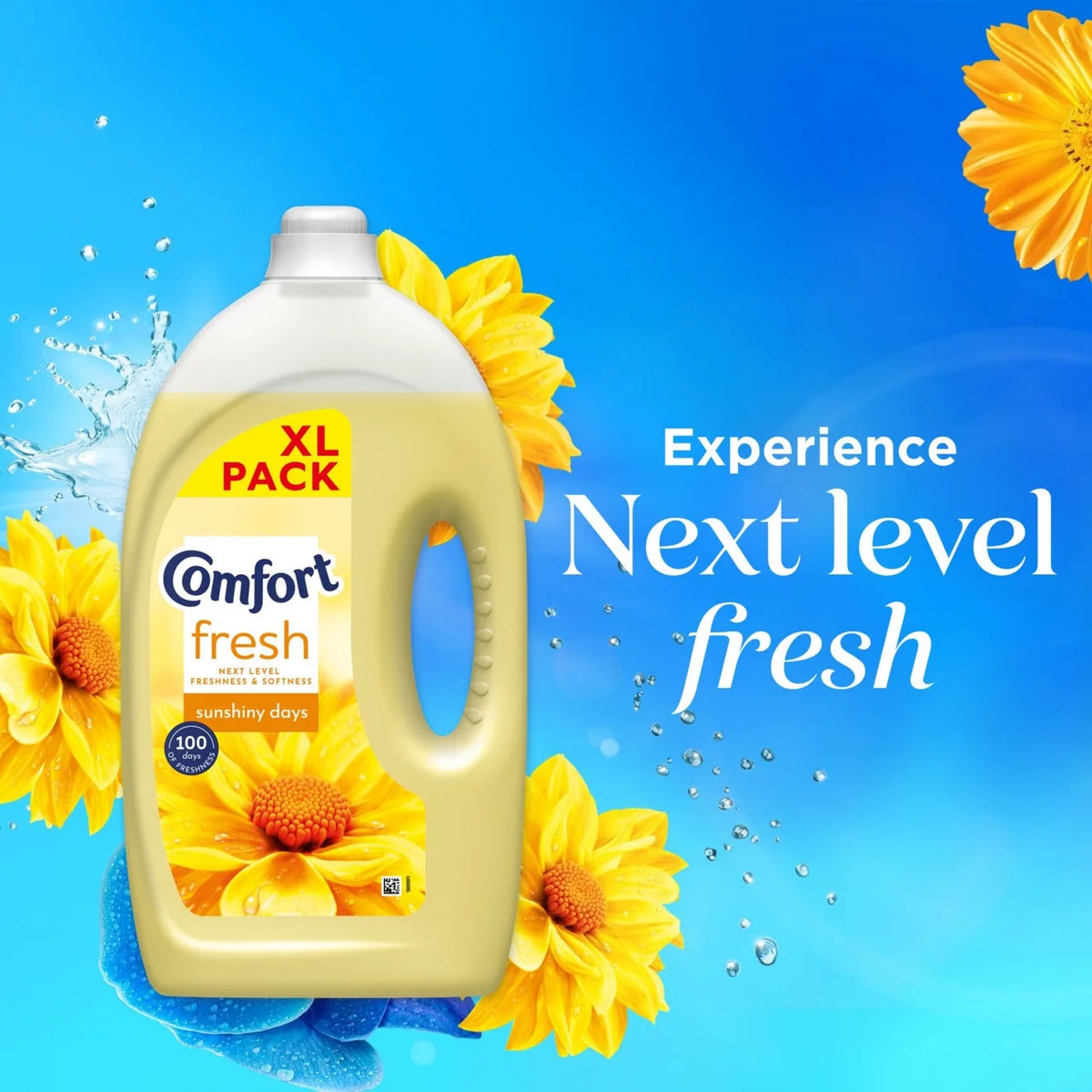 Comfort Fresh Sunshiny Days Fabric Conditioner 80 Washes 2490ml