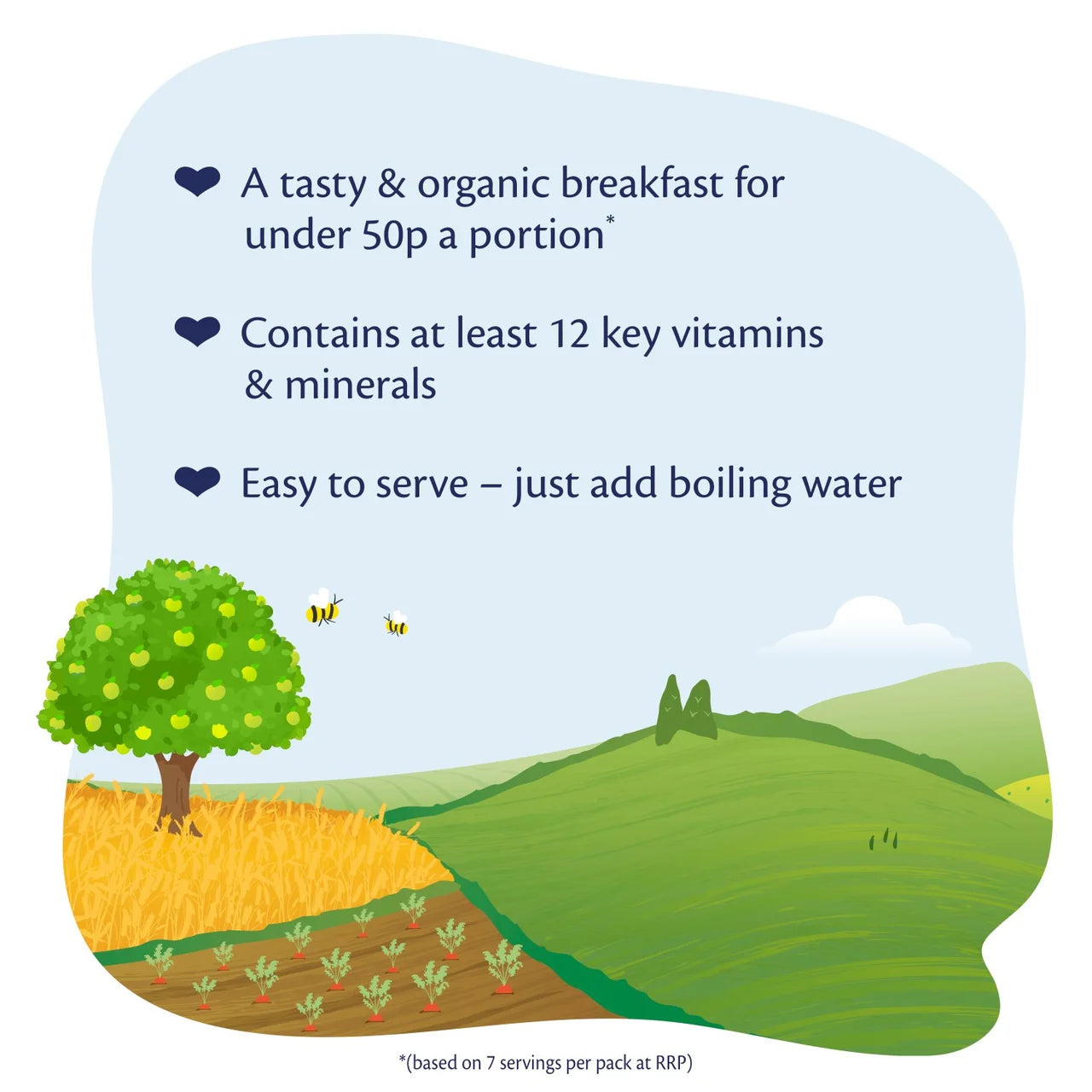 HiPP Organic Banana & Plum Porridge 7+ Months 200g