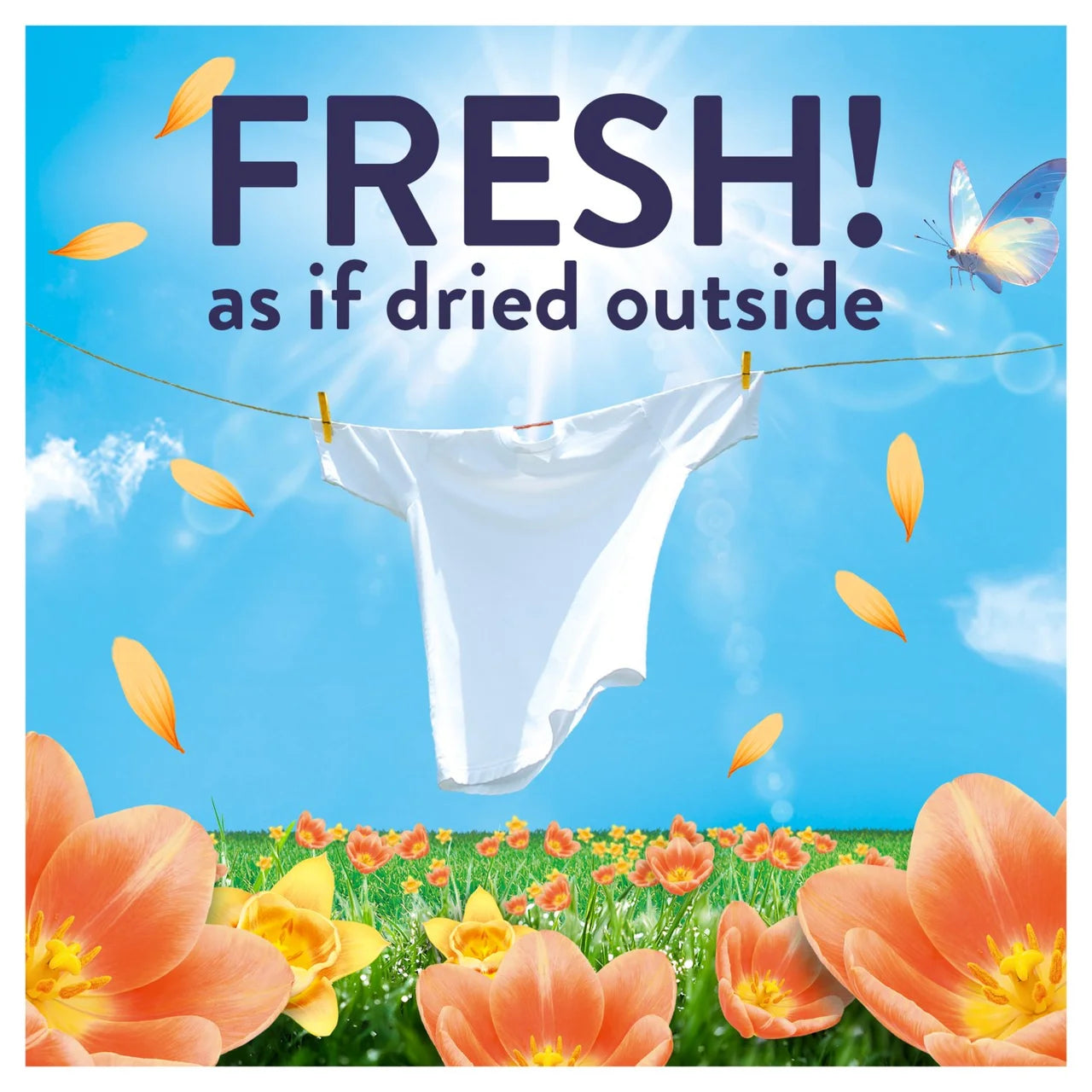Lenor Outdoorable Fabric Conditioner First Day Of Spring 60 Washes 840ml
