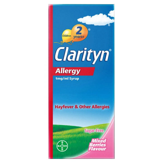 Clarityn Kids Allergy Syrup Mixed Berries 60ml