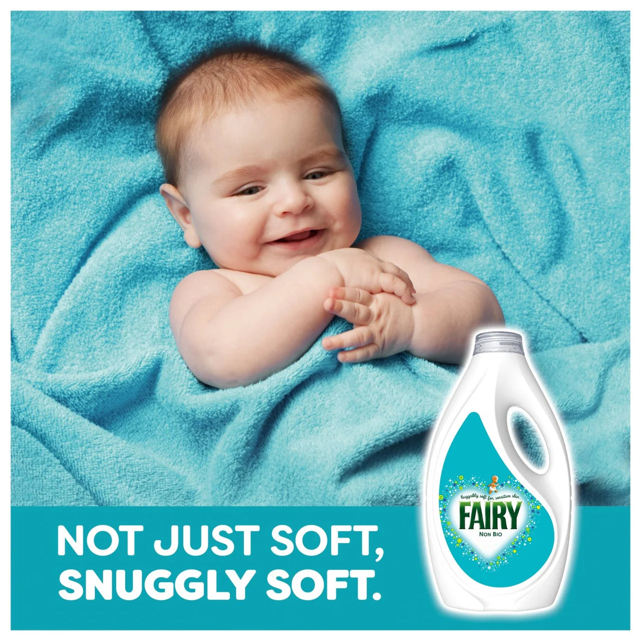 Fairy Non Bio Washing Liquid for Sensitive Skin 50 Washes 1.55L