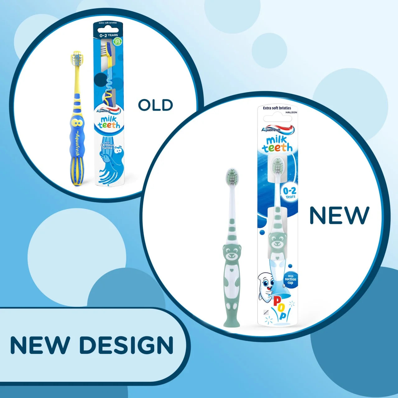 Aquafresh Milk Teeth 0-2 Years Kids Soft Toothbrush