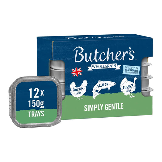 Butcher's Simply Gentle Dog Food Trays 24x150g