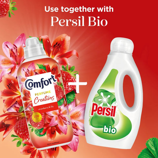 Comfort Creations Fabric Conditioner Strawberry and Lily 30 Washes 900ml