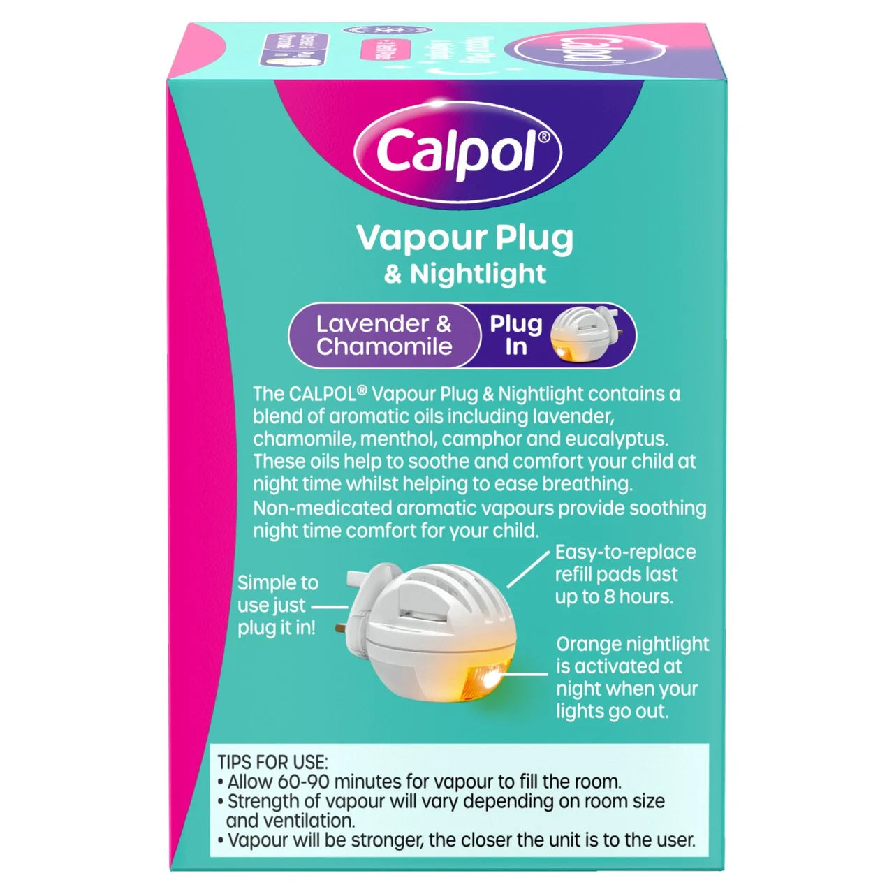 Calpol Vapour Plug Refill Pads 5 per pack