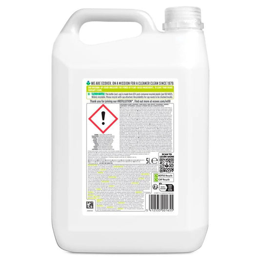 Ecover Lemon Washing Up Liquid Refill 5L