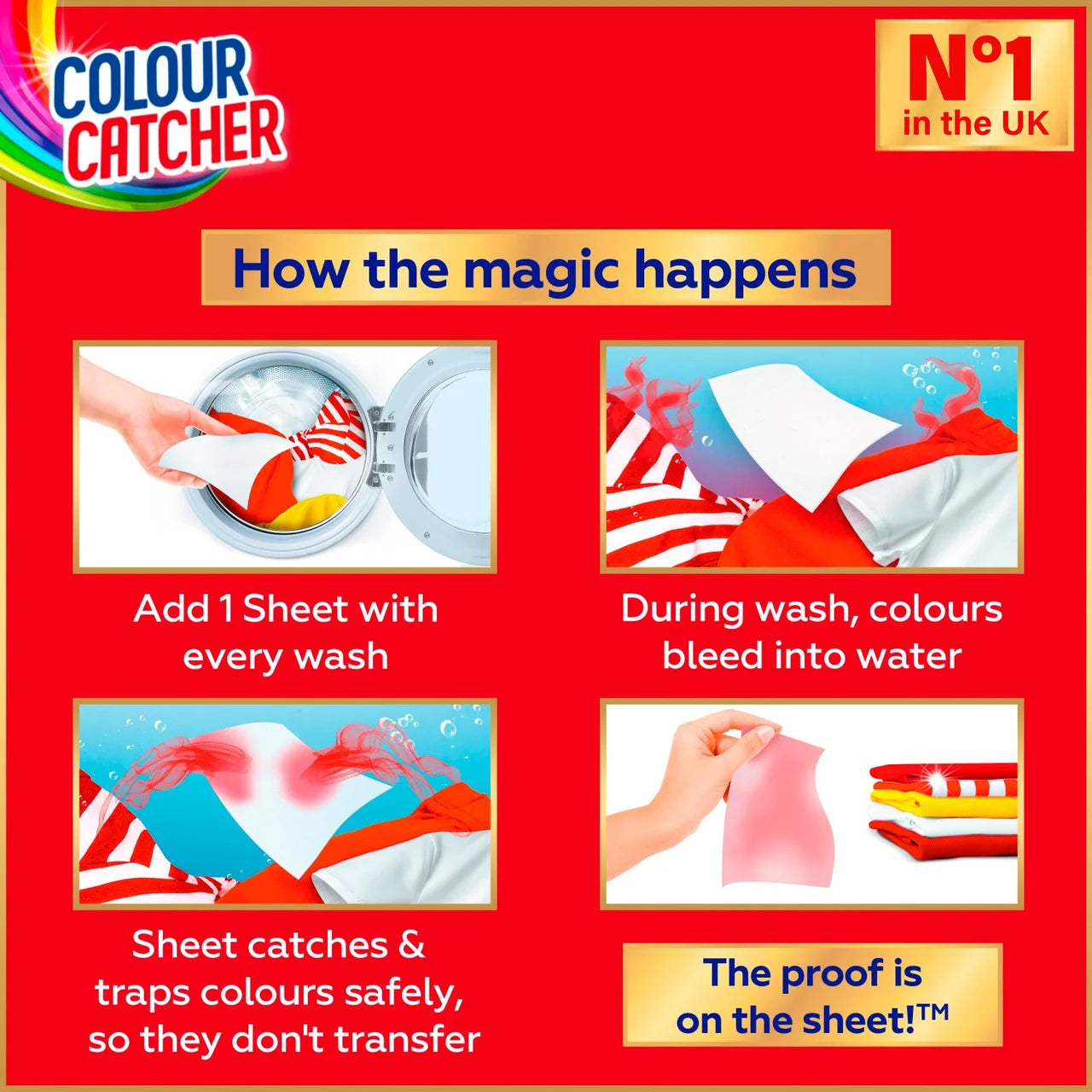 Dylon Colour Catcher Protection 40 Sheets