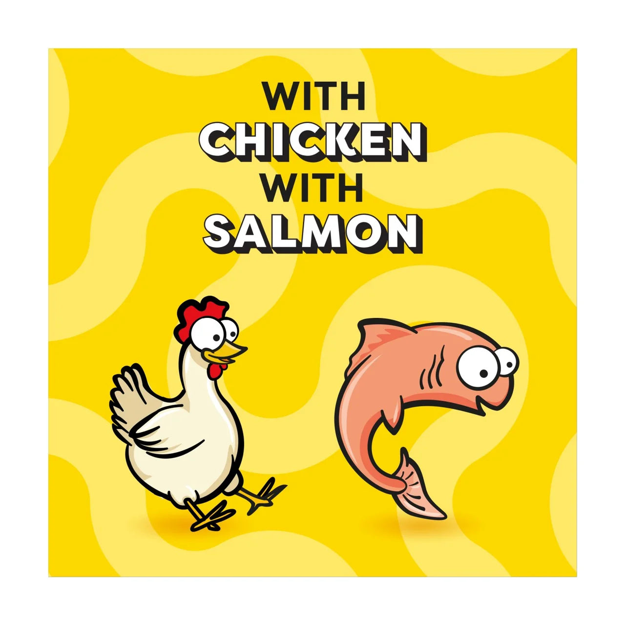 Dreamies Cat Treat Creamy Snack with Chicken & Salmon