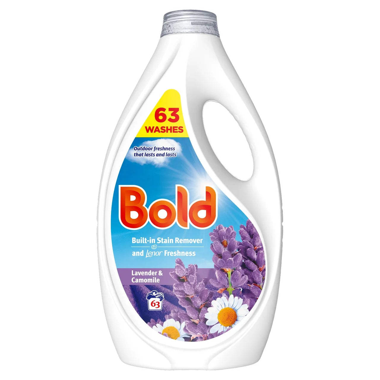 Bold 2in1 Washing Liquid Lavender & Camomile 63 Washes