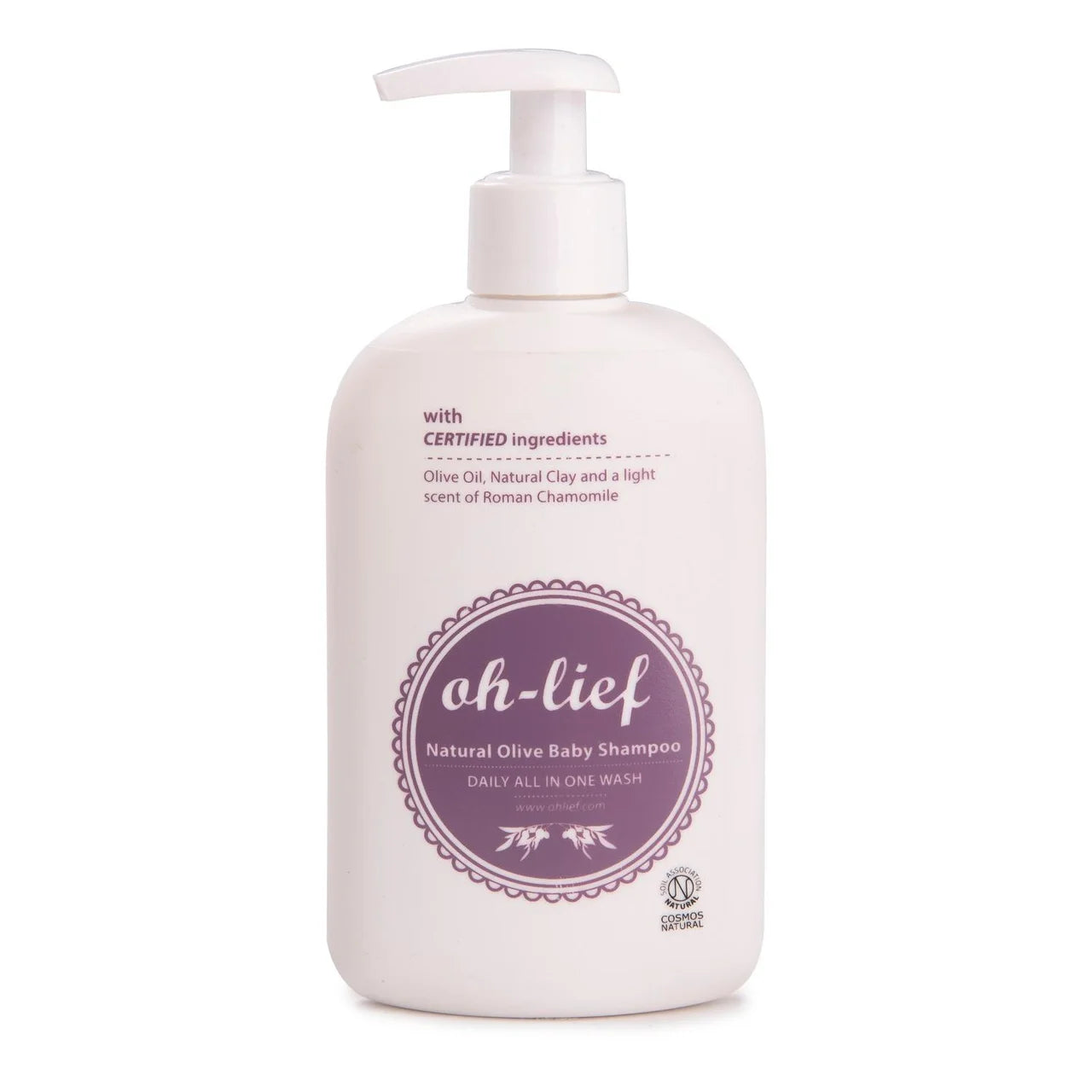 Oh-lief Natural Shampoo & Baby Wash 200ml