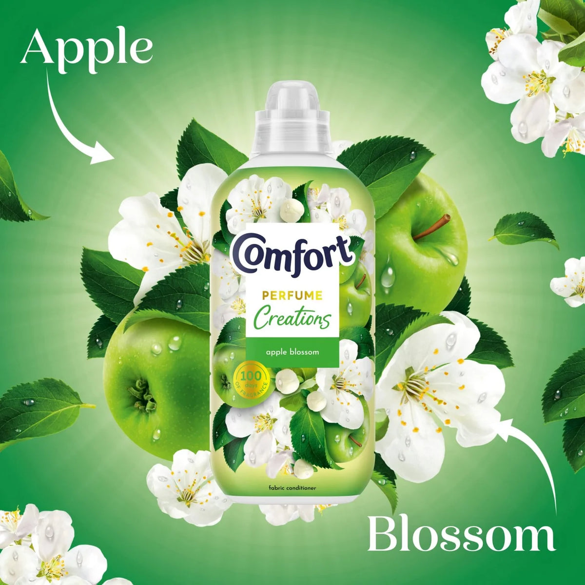 Comfort Creations Apple Blossom Fabric Conditioner 30 Washes 900ml
