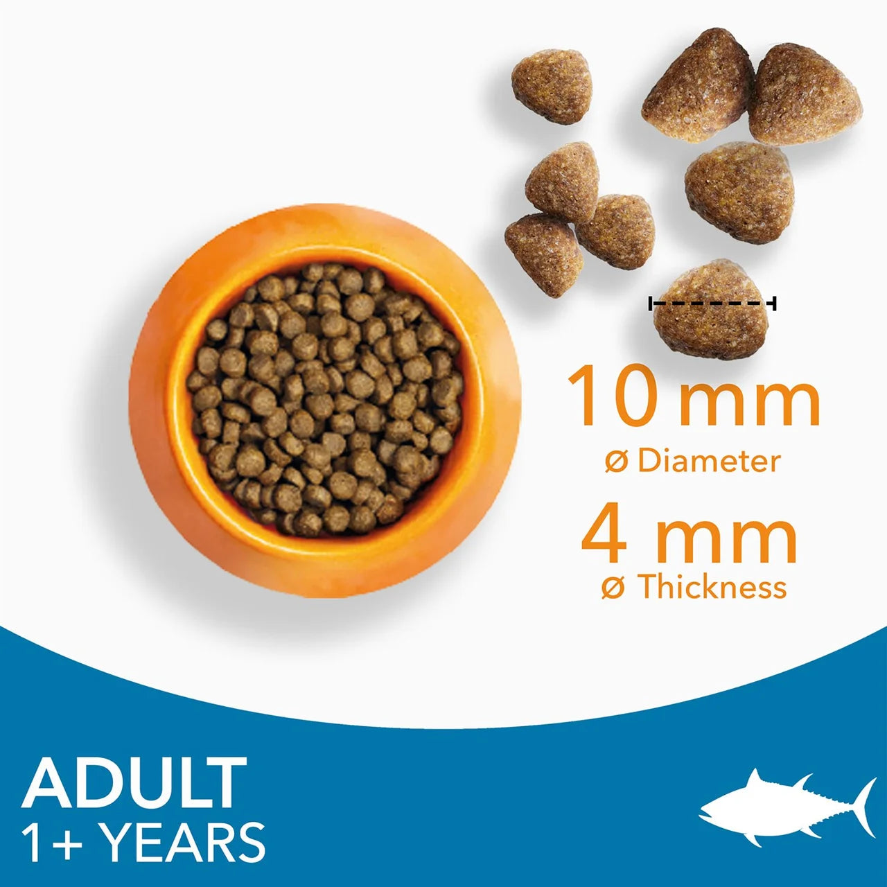 IAMS Advanced Nutrition Adult Dry Cat Food Tuna 800g