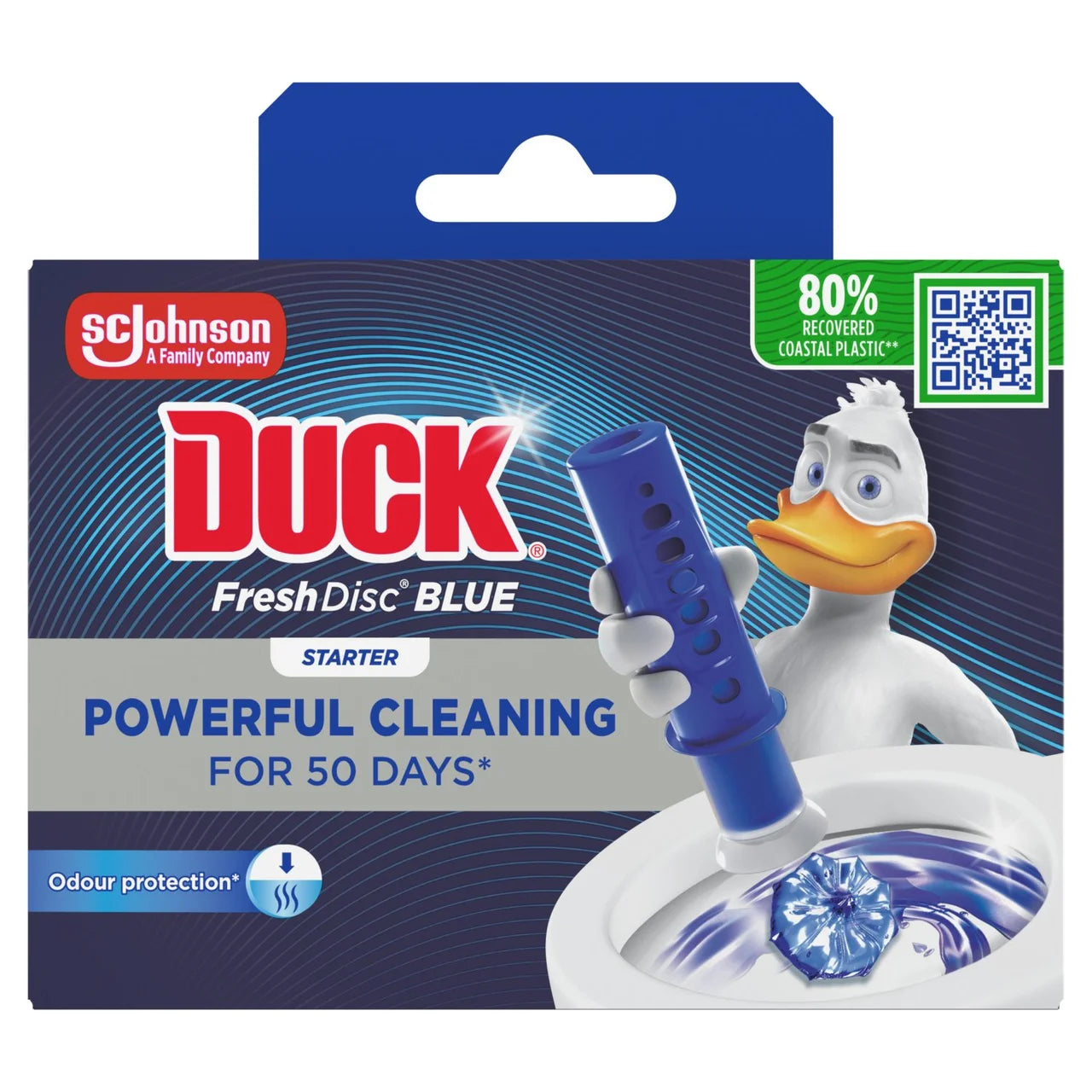 Duck Toilet Fresh Disc Holder Blue 36ml