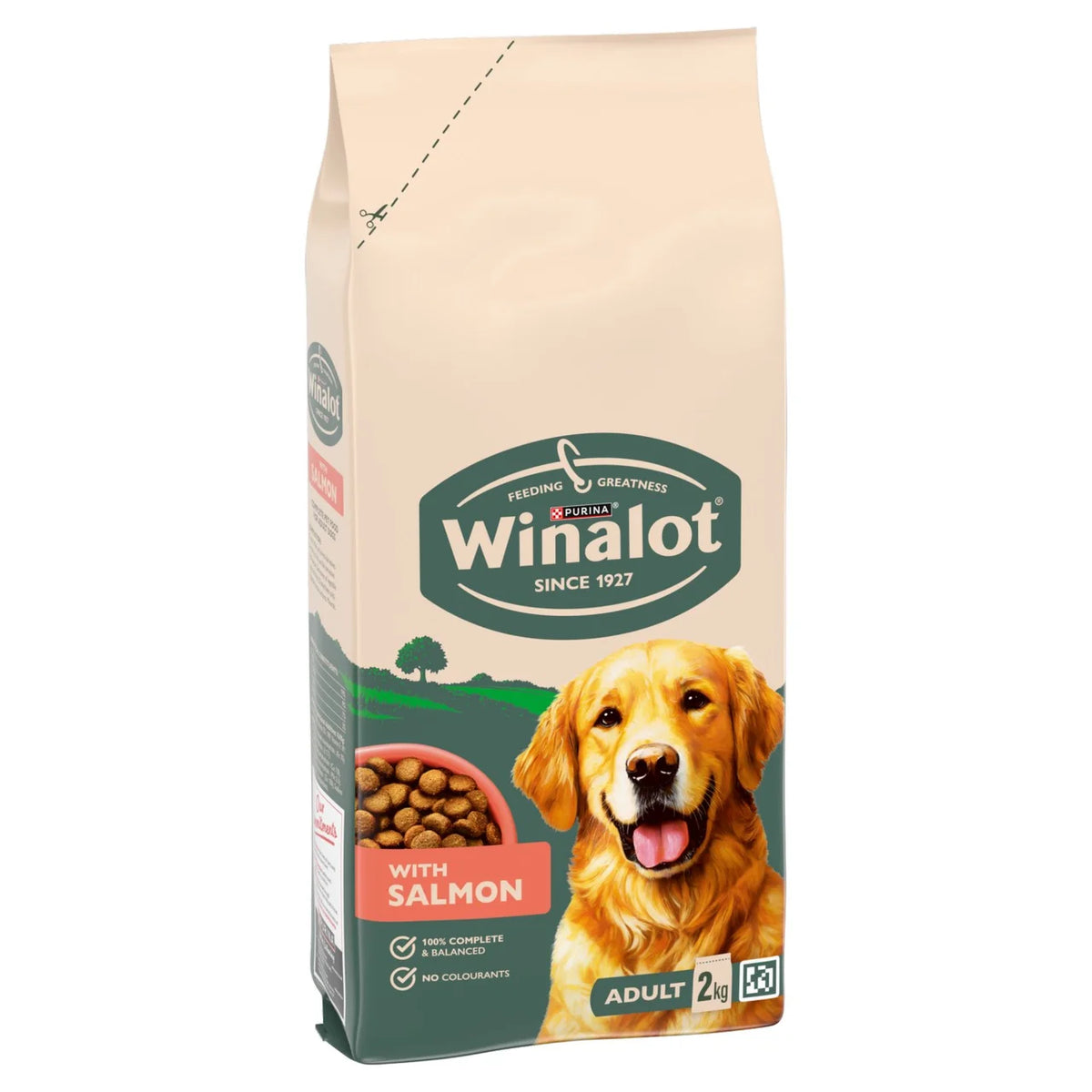 Winalot Adult Salmon Dry Dog Food 2kg