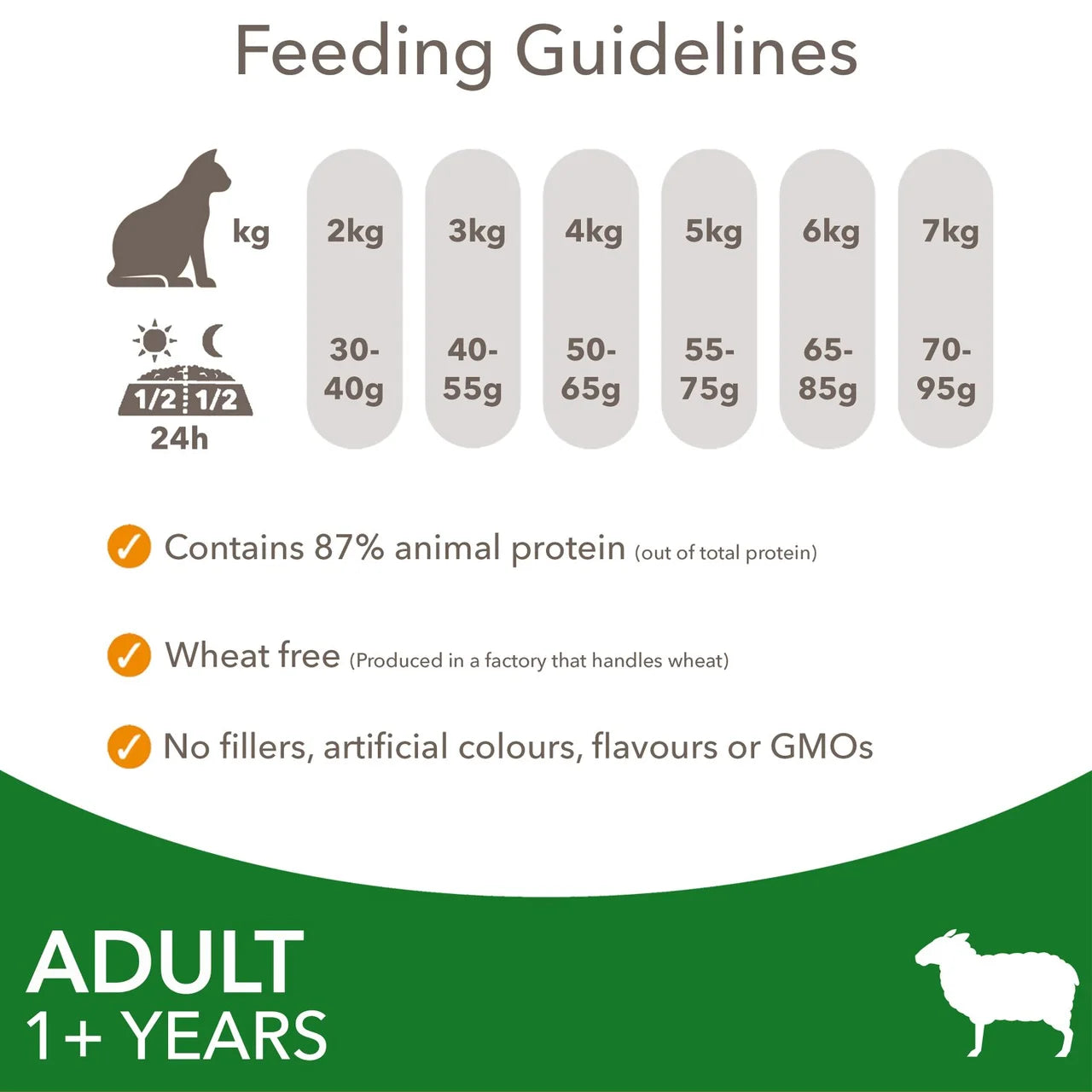 IAMS Advanced Nutrition Adult Cat Food With Lamb 800g