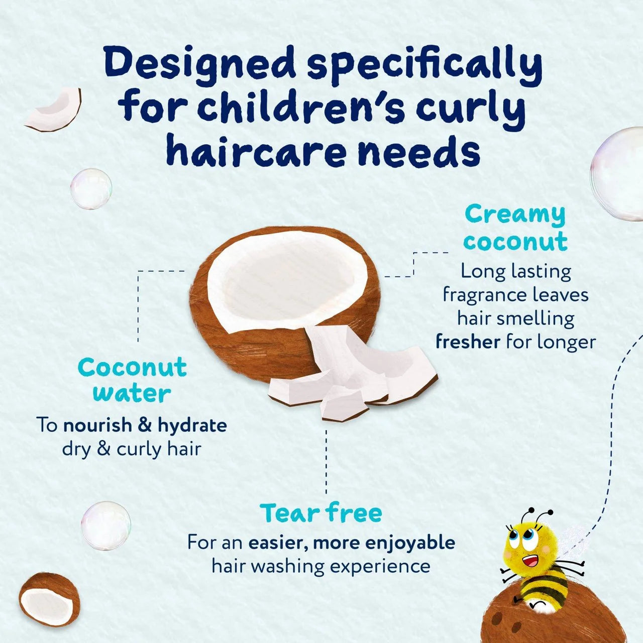 Childs Farm Kids Organic Coconut Coco-Nourish Shampoo 250ml