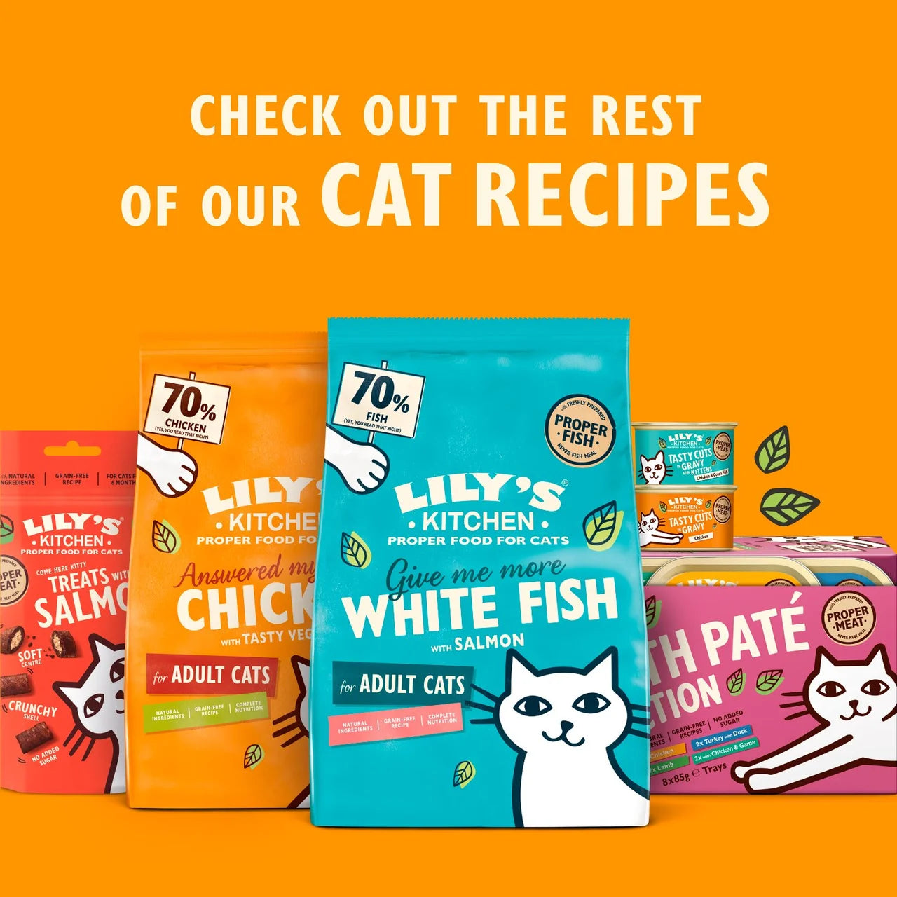 Lily's Kitchen Chicken & Game Pate for Cats 85g