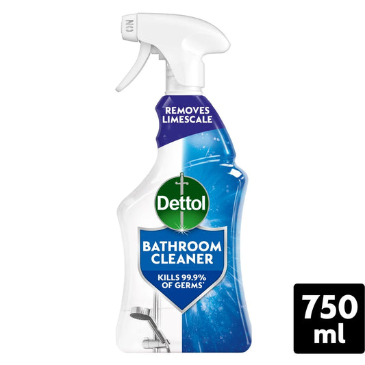 Dettol Antibacterial Disinfectant Bathroom Cleaning Spray 750ml