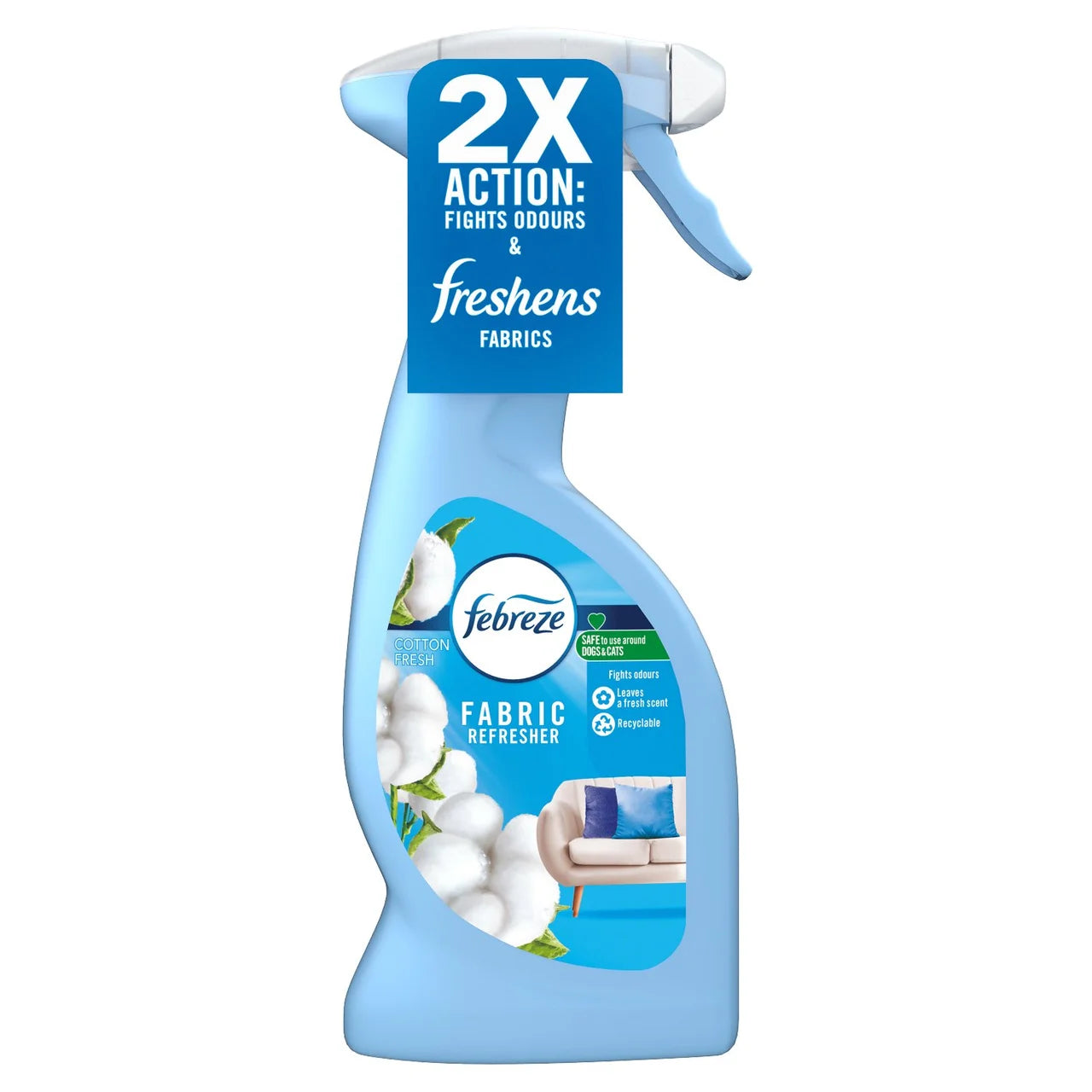 Febreze Fabric Fresheners Spray Cotton Fresh 385ml