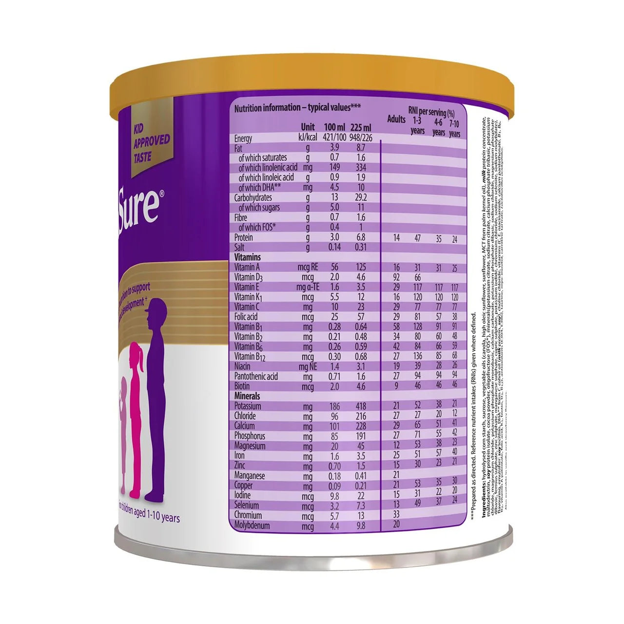 PaediaSure Shake Chocolate Nutritional Supplement Powder, 1-10 Yrs 400g