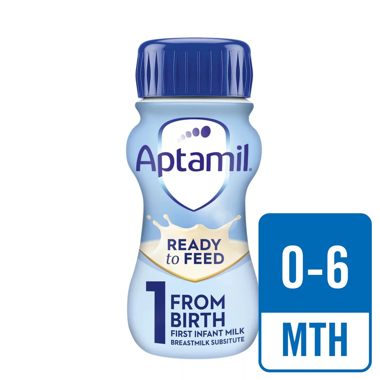 Aptamil 1 First Infant Baby Milk Formula Liquid Ready to Feed from Birth 200ml