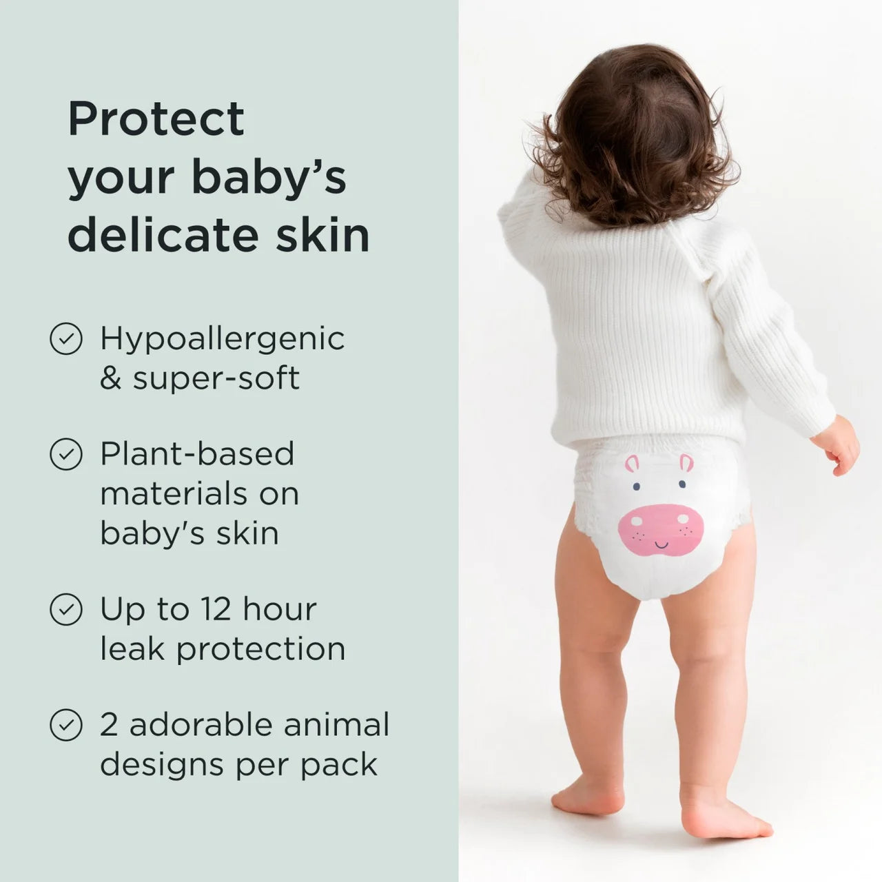 Kit & Kin Hypoallergenic Nappy Pants Size 4 (9-15kg) 22 per pack