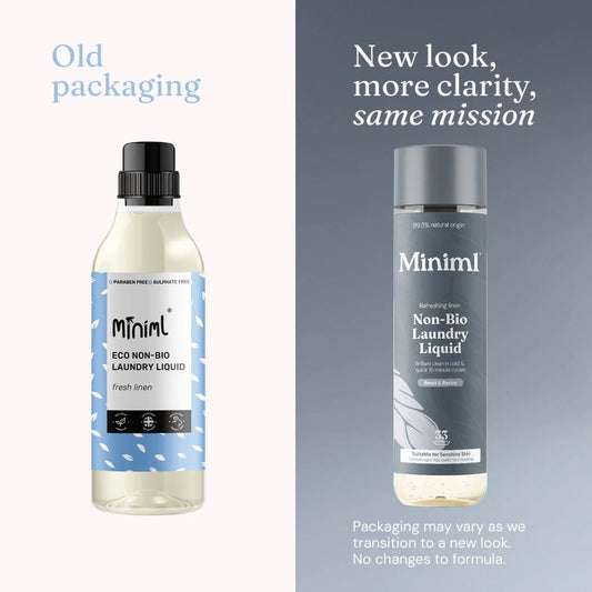 Miniml Laundry Liquid Fresh Linen 1L
