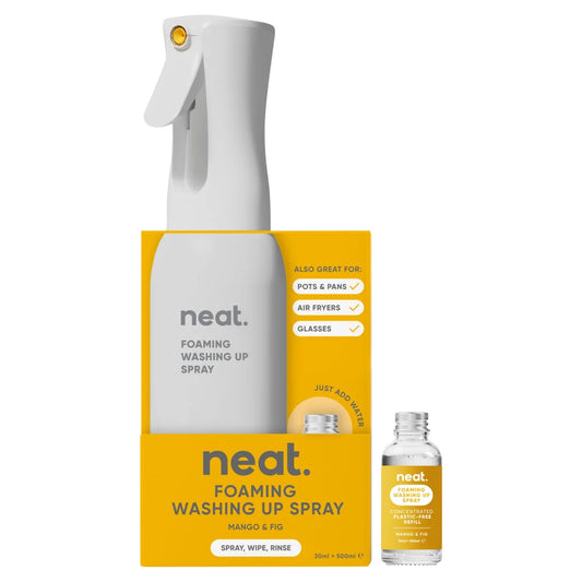Neat Foaming Washing Up Spray Starter Pack Mango & Fig 500ml