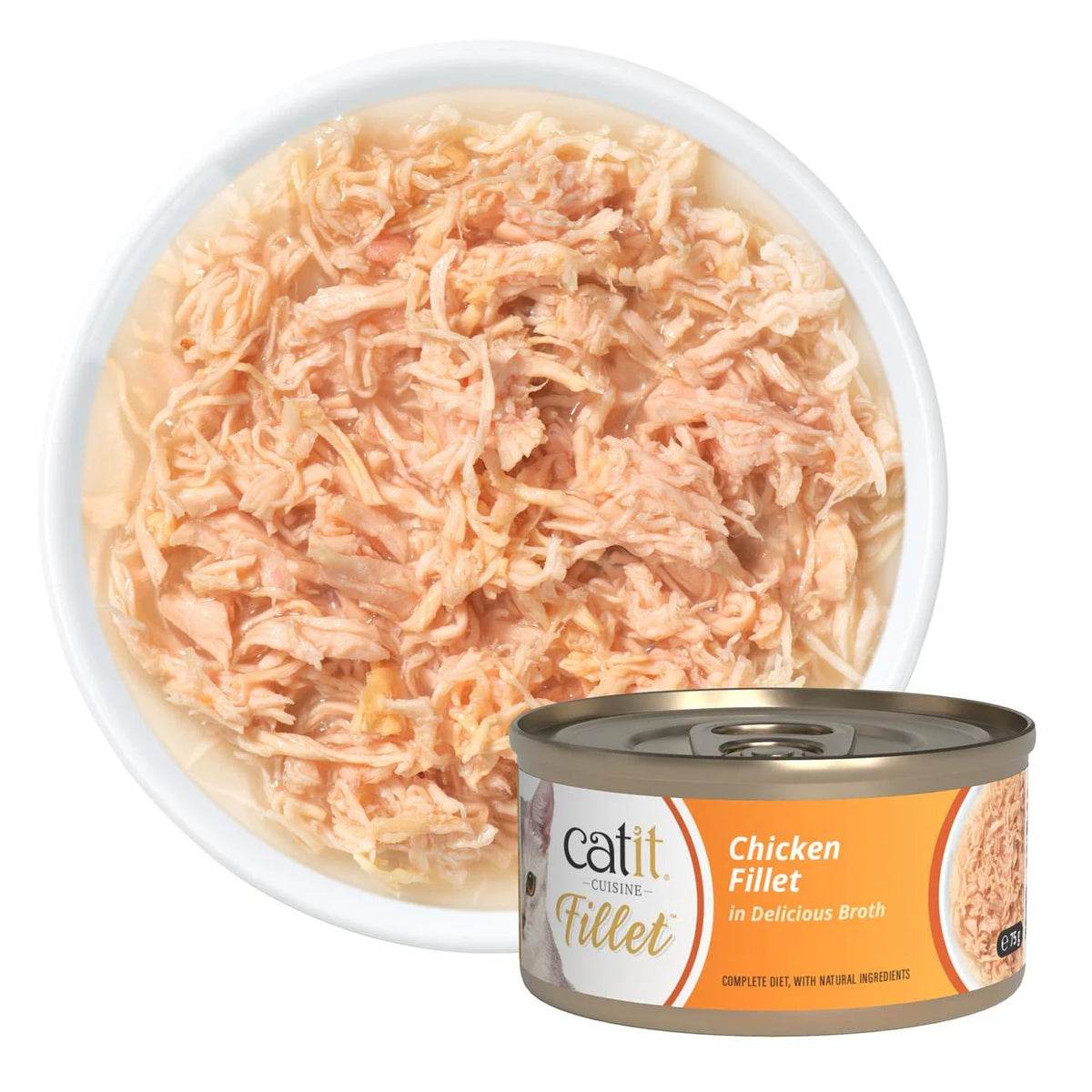 Catit Chicken Fillet Variety Pack 12 x 75g