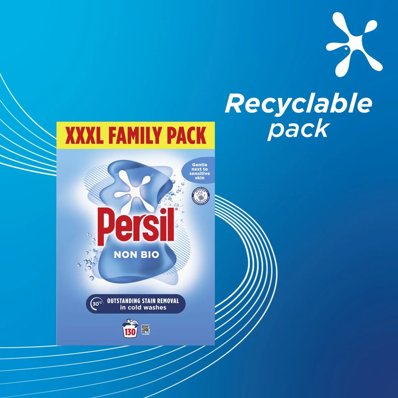 Persil Non Bio Washing Powder 130 Washes 6500g